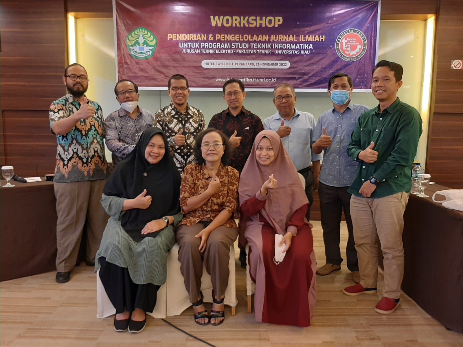 Informatika UNRI Taja Workshop Pendirian Jurnal – Teknik Informatika